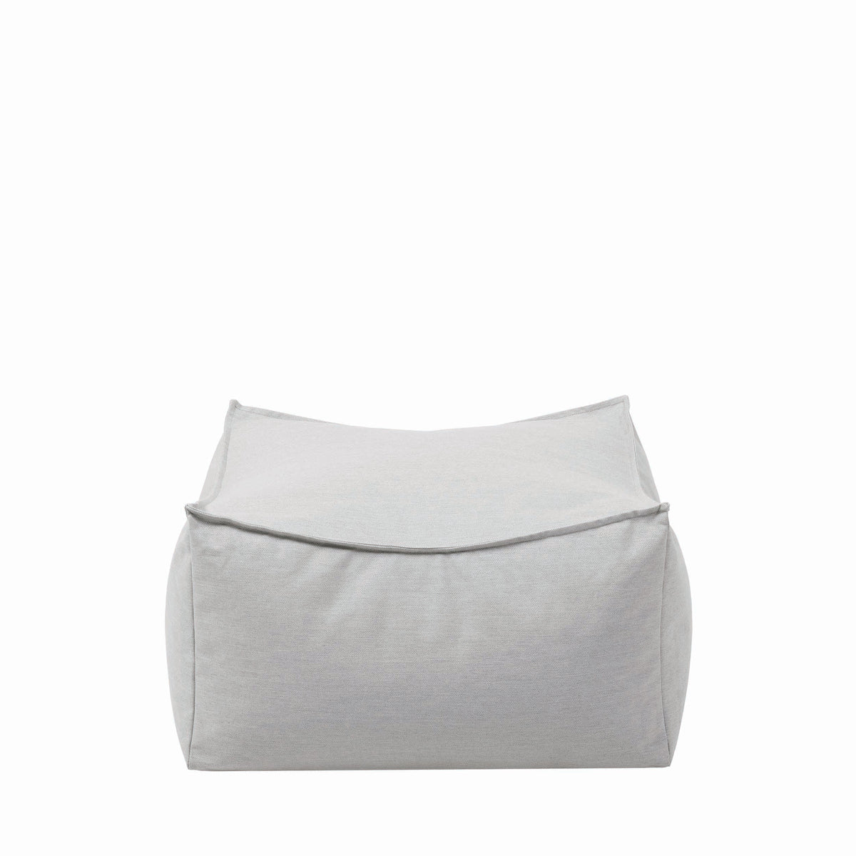 blomus STAY Outdoor Pouf Ottoman, 24 x 24 in – Cloud outdoor pouf, product photo