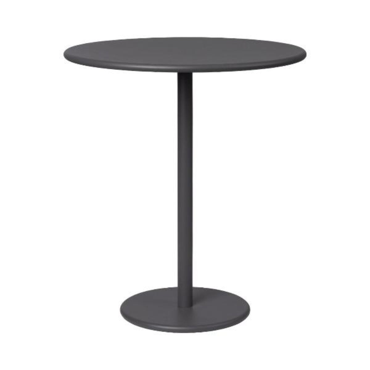 blomus STAY Round Aluminum Outdoor Side Table – Magnet Tall side table, product photo