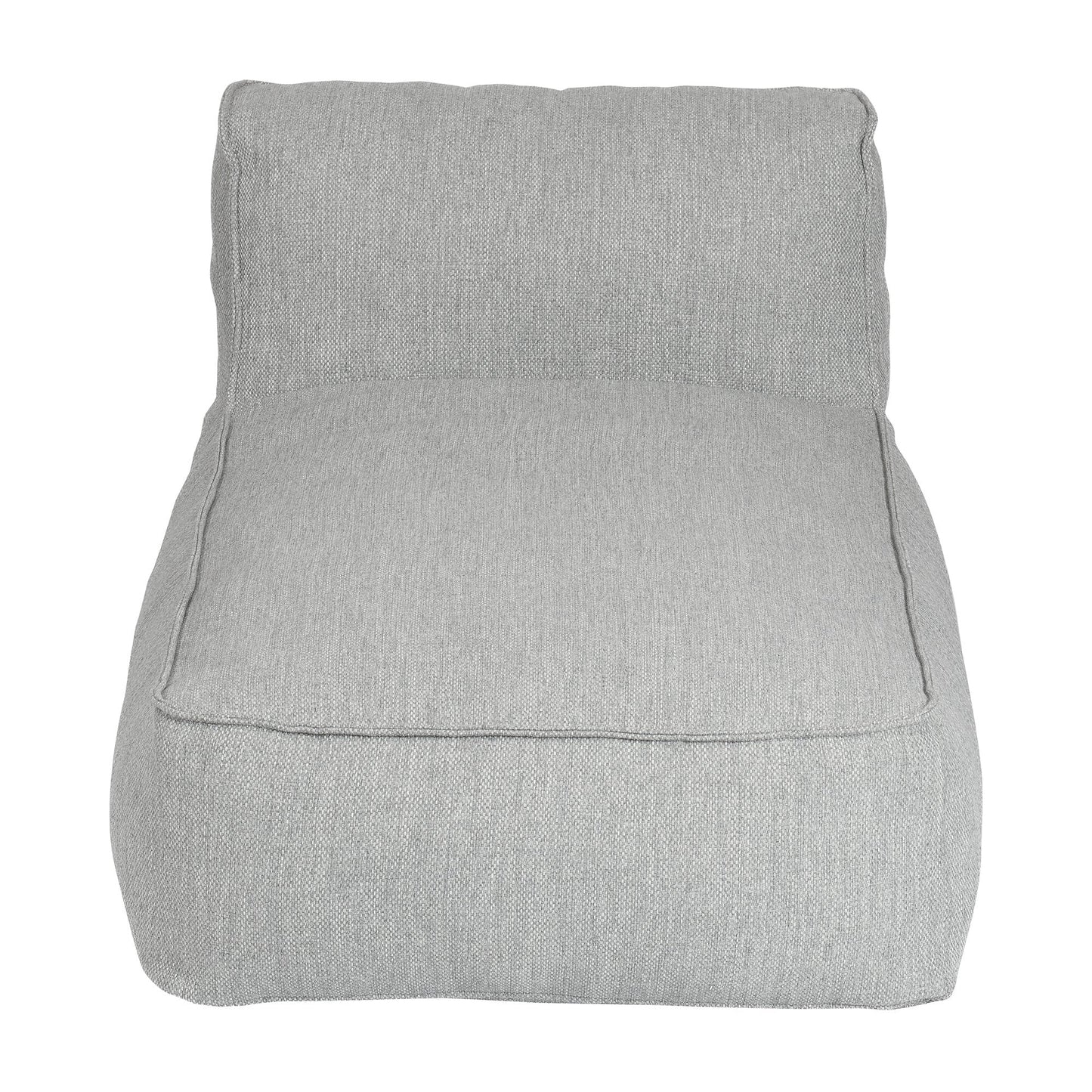 blomus Grow Single Chaise Sectional Outdoor Patio Lounger Double Cloud Color