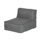 blomus Grow Single Sectional Outdoor Patio Seat Coal Color