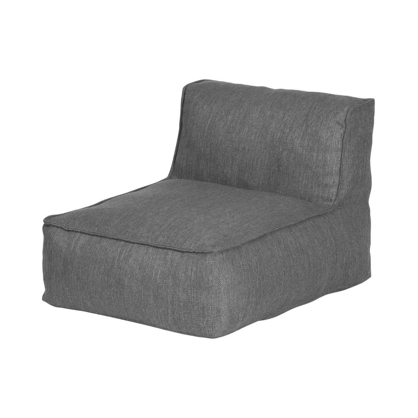blomus Grow Single Sectional Outdoor Patio Seat Coal Color