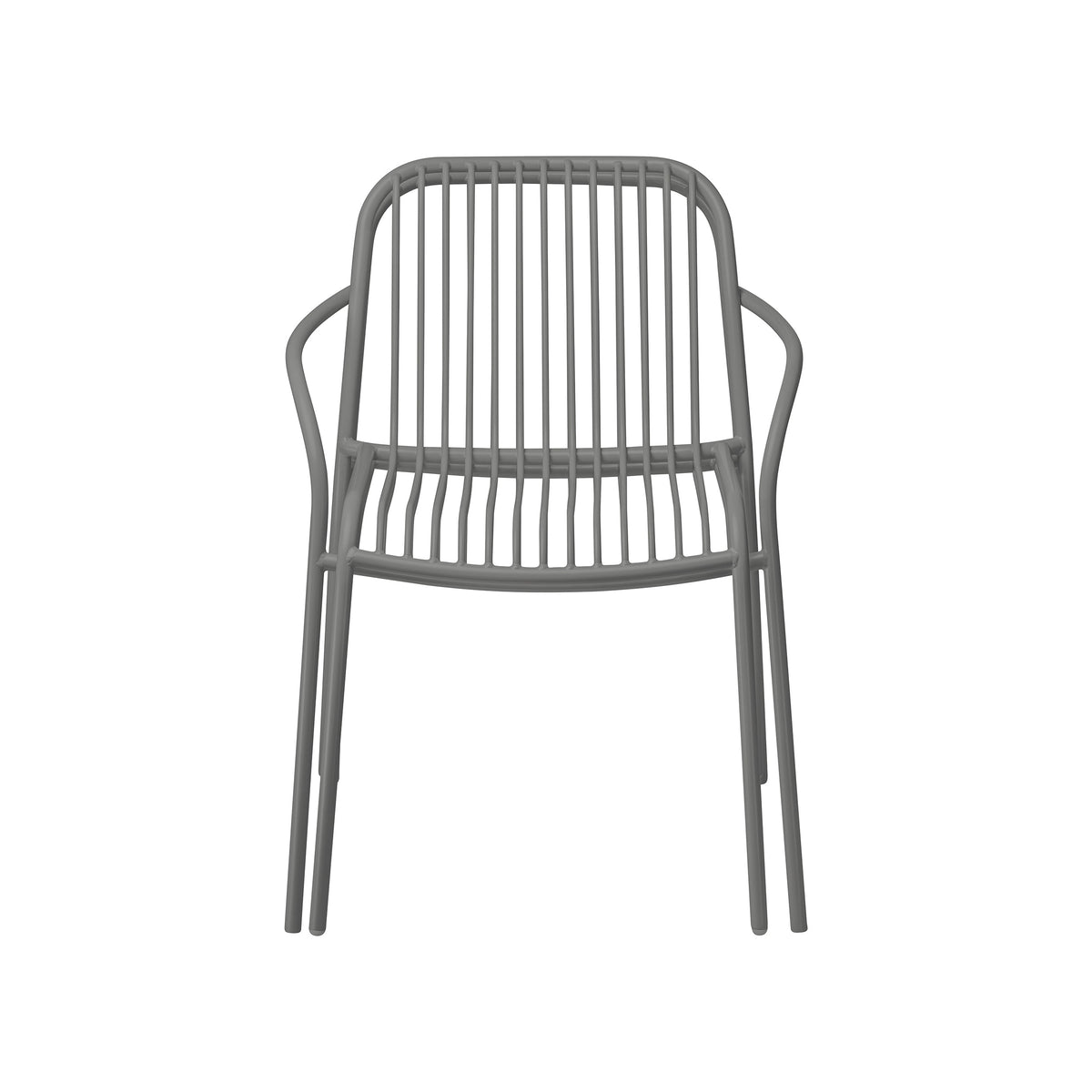 blomus YUA WIRES Outdoor Dining Armchairs, Set of 2 – YUA WIRES armchair set on a terrace (4)