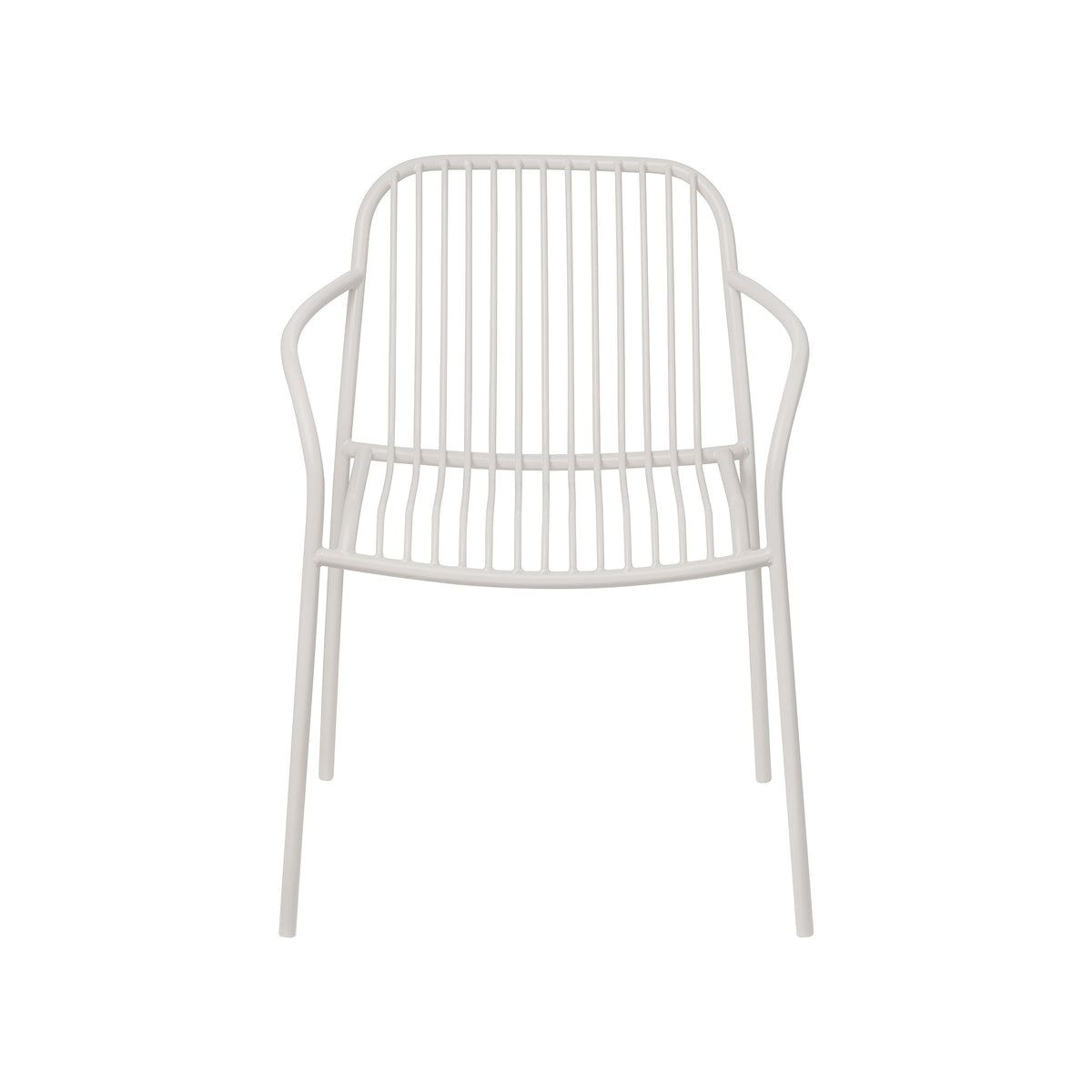 blomus YUA WIRES Outdoor Dining Armchairs, Set of 2 – YUA WIRES armchair set on a terrace (2)