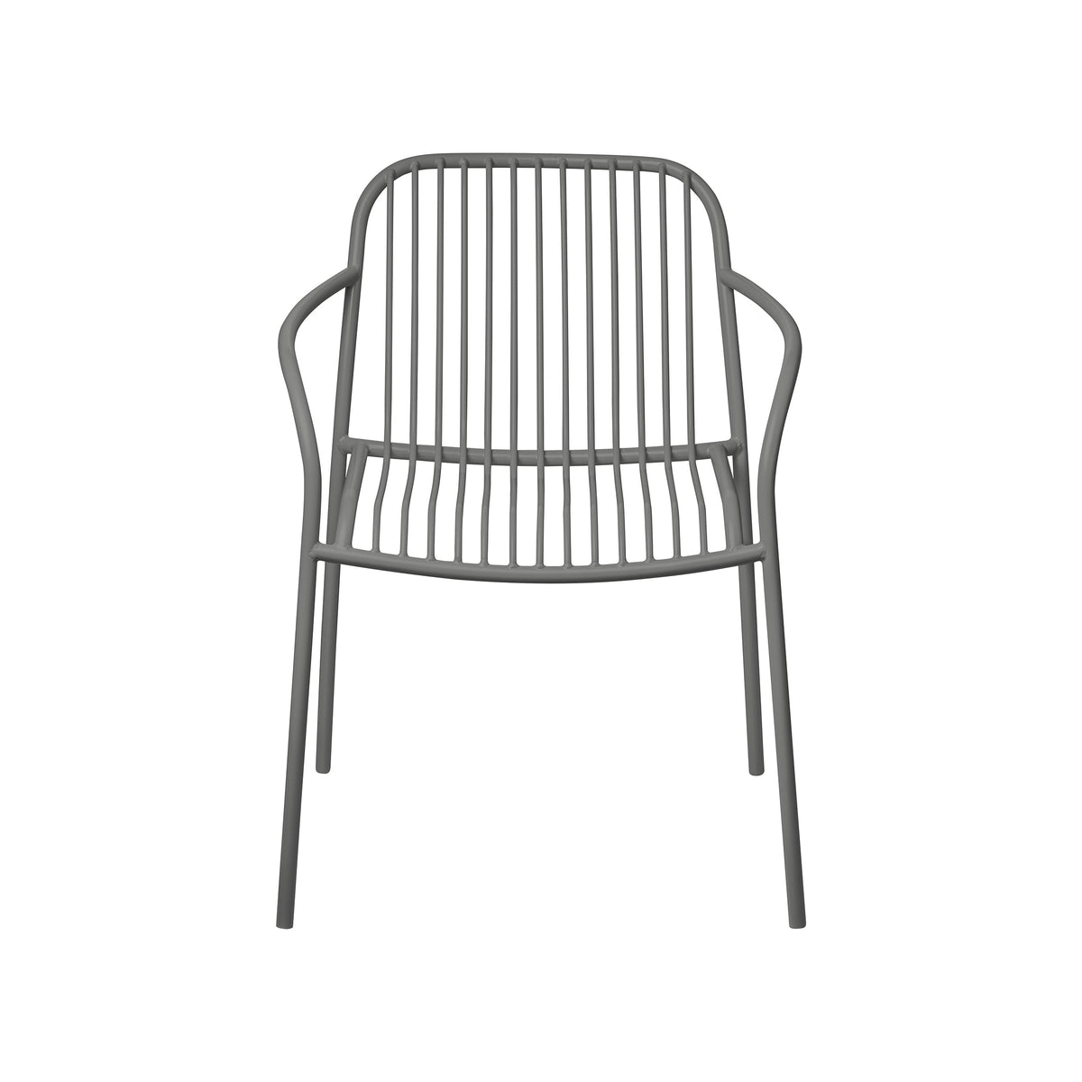 blomus YUA WIRES Outdoor Dining Armchairs, Set of 2 – YUA WIRES armchair set on a terrace (1)