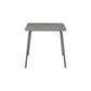 blomus Yua Outdoor Square Bistro Table Granite Grey