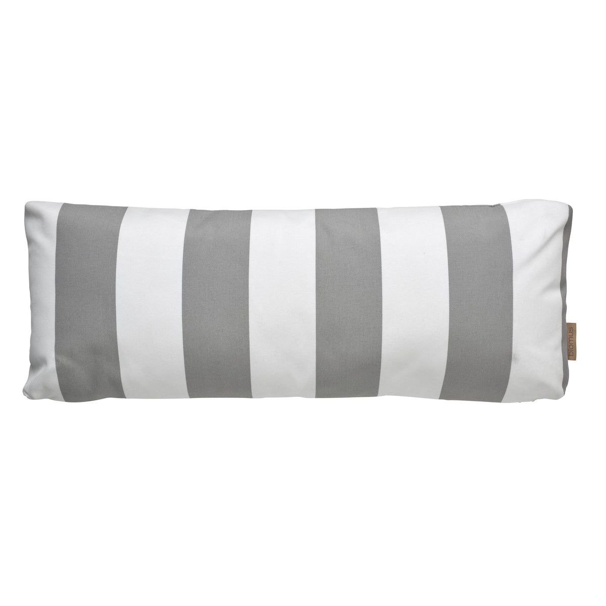blomus STAY Outdoor Throw Pillows, Square or Lumbar – Elephant Skin Stripe Rectangle outdoor pillow, product photo