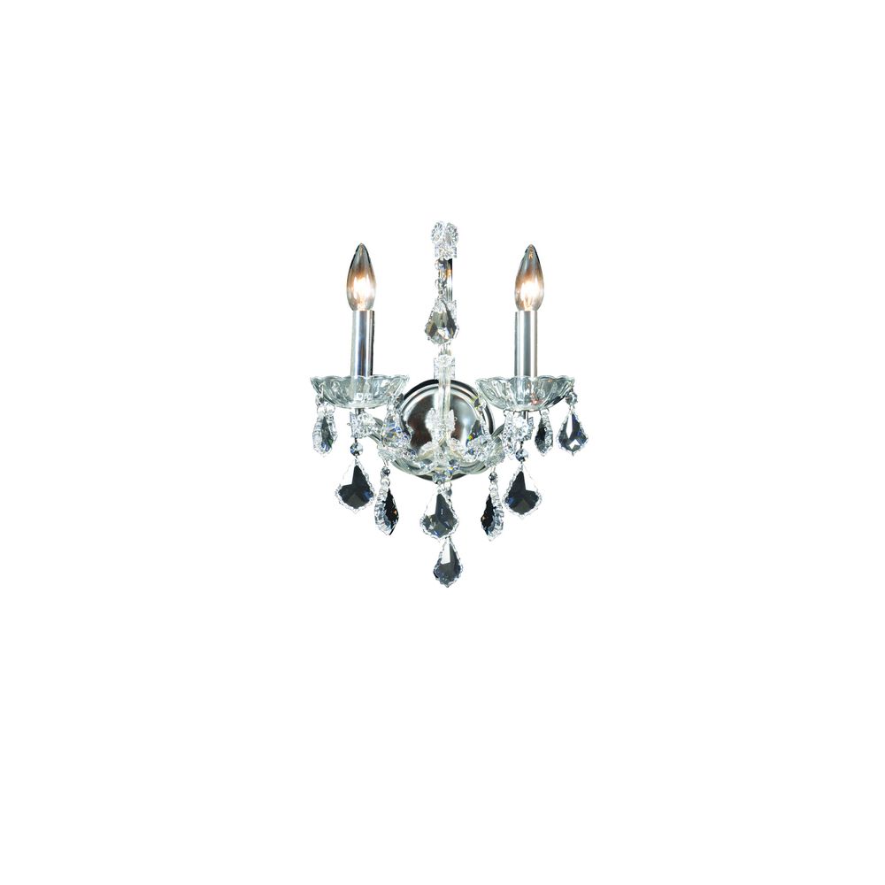 Maria Teresa Classic Wall Sconce 2-Light in Gold 6302WSGD by StarFire Crystal