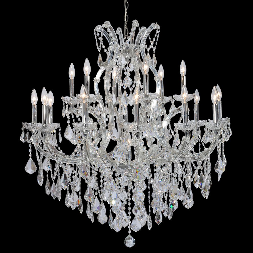 Maria Teresa Classic Chandelier 13-Light in Chrome 6313CH by StarFire Crystal