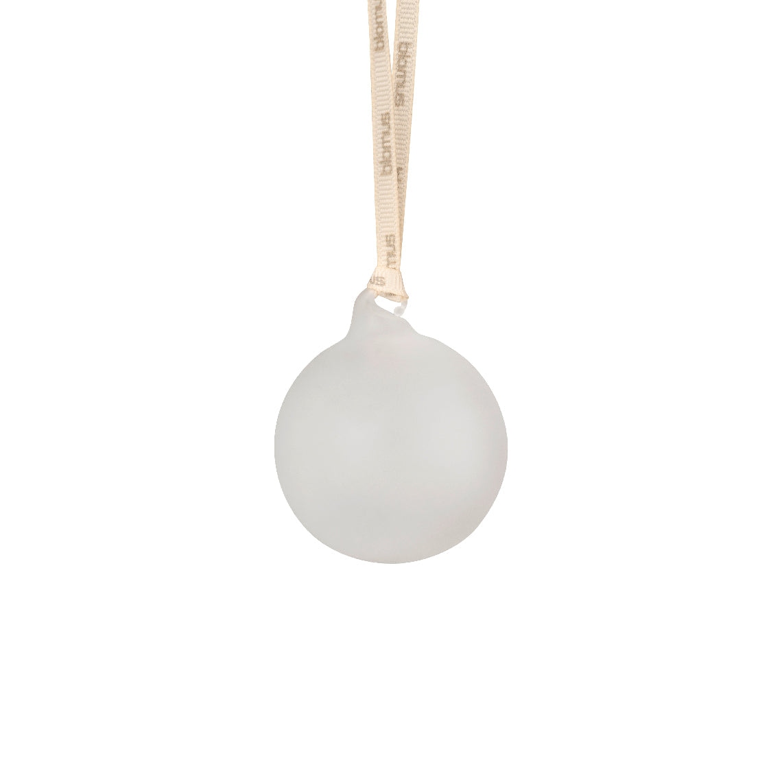 blomus Juhla Matte Glass Ornament Frosted Set of 4