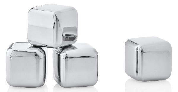 blomus Stainless Steel Ice Cubes Set of 4