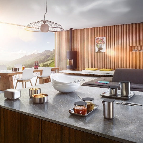 blomus Stainless Steel Tray Small 5" x 9"