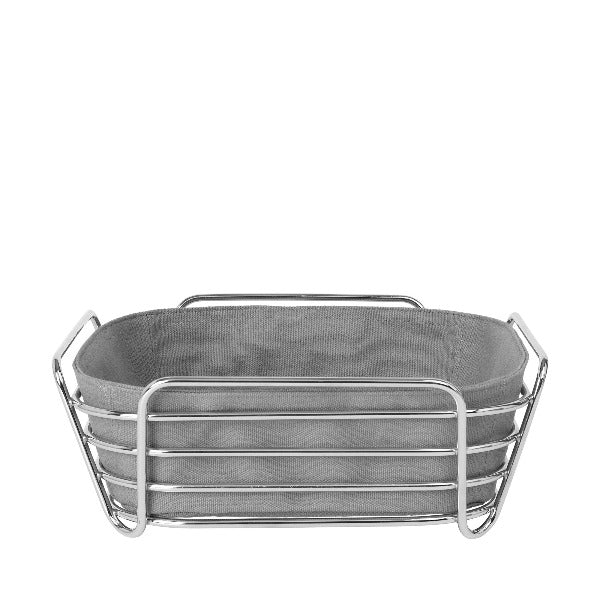 blomus Delara Wire Serving Basket Large, Taupe