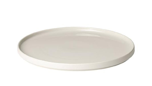 blomus Pilar Serving Plate 13" Moonbeam