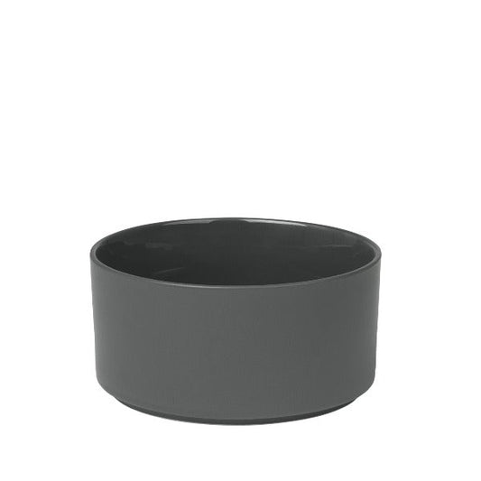 blomus Pilar Stoneware Bowls Medium Bowl 5.5" x 2.2", Agave Green Set of 4