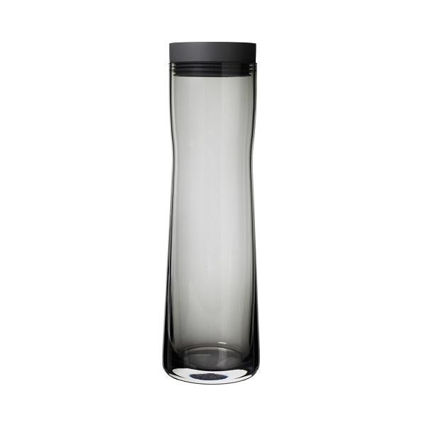 blomus Splash Water Carafe Colored Glass 34 oz Smoked