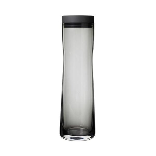 blomus Splash Water Carafe Colored Glass 34 oz Smoked