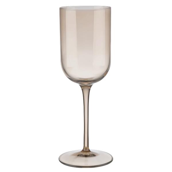 blomus Fuum White Wine Glasses 9.5 oz Nomad Glass Set of 4