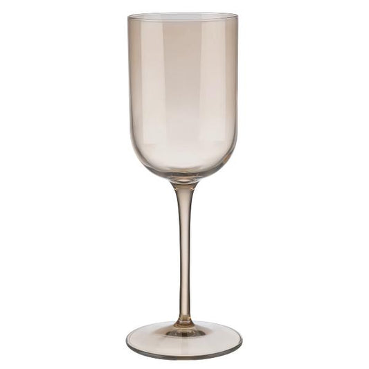 blomus Fuum White Wine Glasses 9.5 oz Nomad Glass Set of 4
