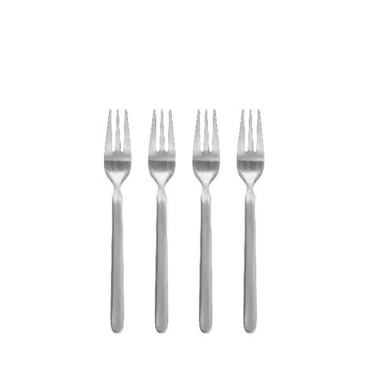 blomus Stainless Steel Cake Forks Stella Set of 4