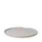 blomus Ceramic Stoneware Plates Sablo Dinner Plate 10", Cloud Grey Undertones Set of 4