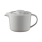 blomus Ceramic Stoneware Teapot with Filter 1L Sablo Cloud Grey Undertones