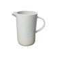 blomus Ceramic Stoneware Pitcher Sablo Cloud Grey Undertones