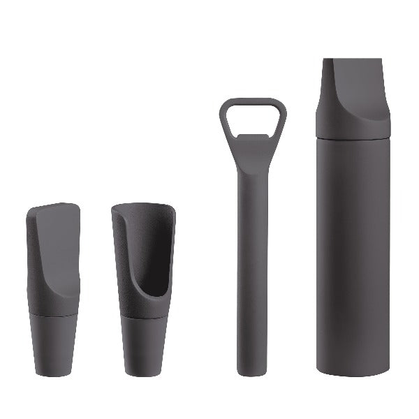 blomus Ilo Wine Accessory Set 4 Piece Moonbeam