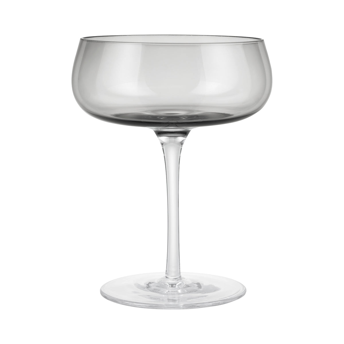 blomus BELO Champagne Coupes 6.8 oz, Set of 2 – Smoke champagne coupe