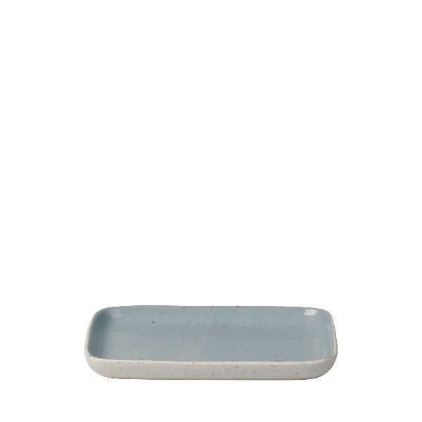 Ceramic Stoneware Snack Plates Set Of 4 Sablo Blomus 64314 4