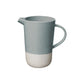 blomus Ceramic Stoneware Pitcher Sablo Stone Blue Undertones