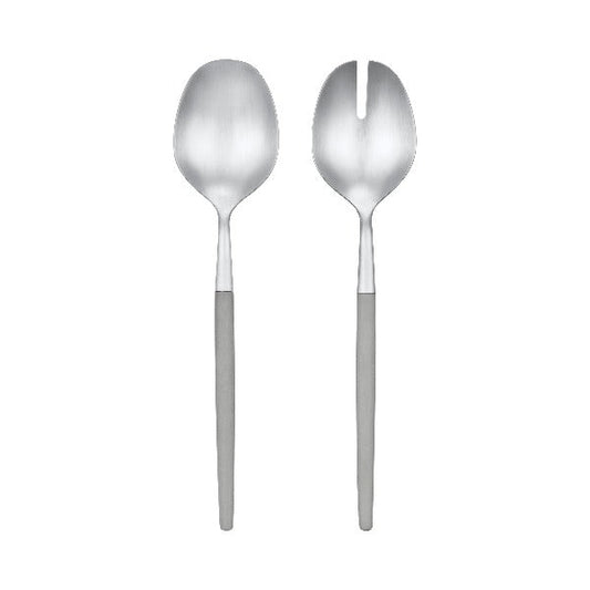 blomus Maxime Salad Servers Servers- Mourning Dove