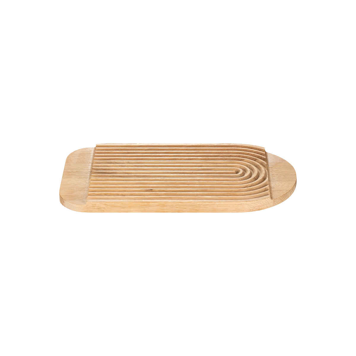 blomus ZEN Reversible Oak Cutting Board & Serving Tray – Medium 12.6 x 6.7 in oak board, product photo