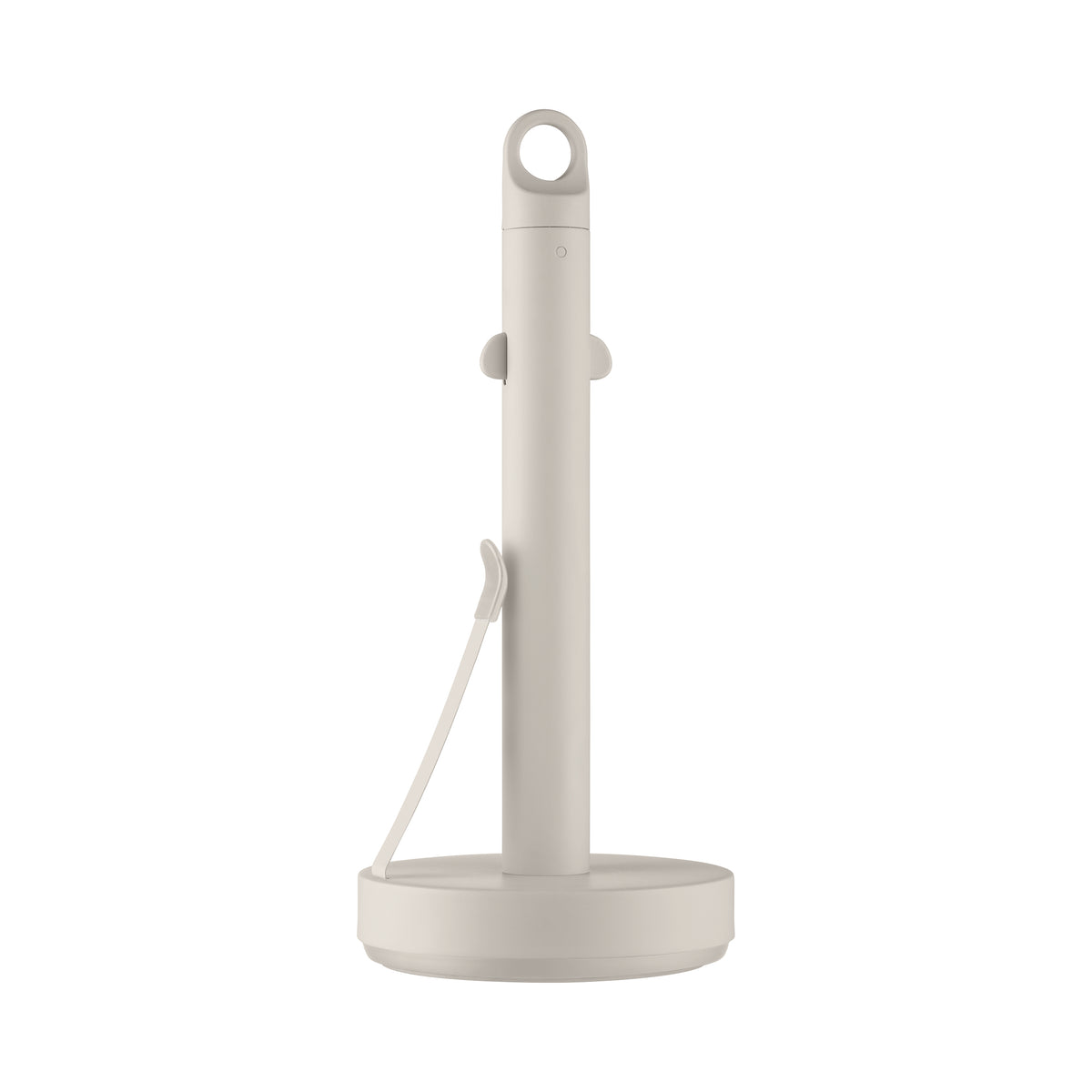 blomus LOOP Weighted Paper Towel Holder, One-Hand Tear – Moonbeam paper towel holder, detail view 1