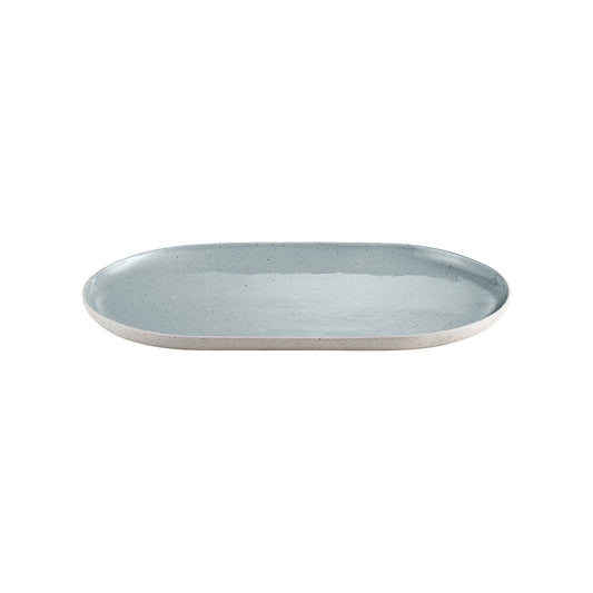 blomus Ceramic Stoneware Serving Plate Sablo Stone