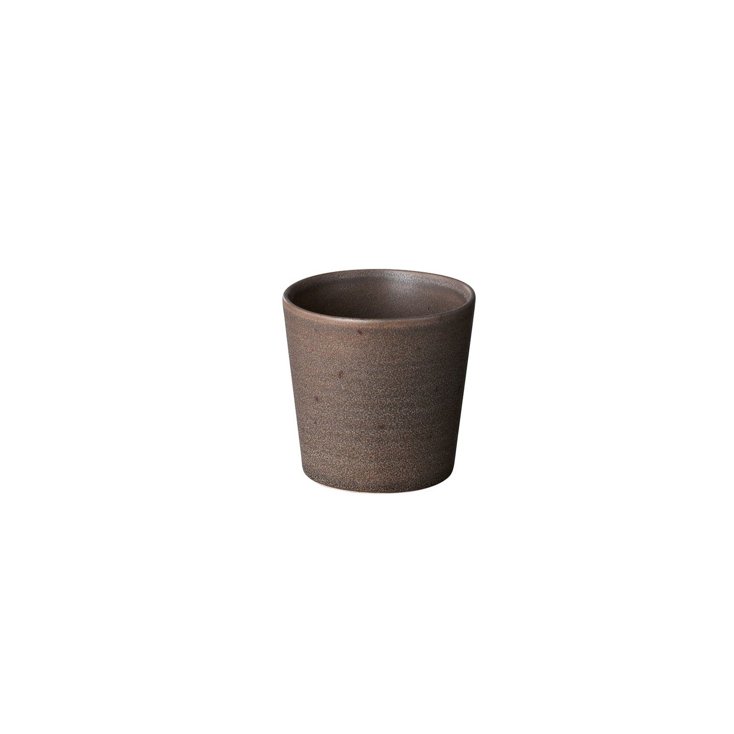 blomus Kumi Stoneware Mug Without Handle 6 oz, 180 ml Espresso Color