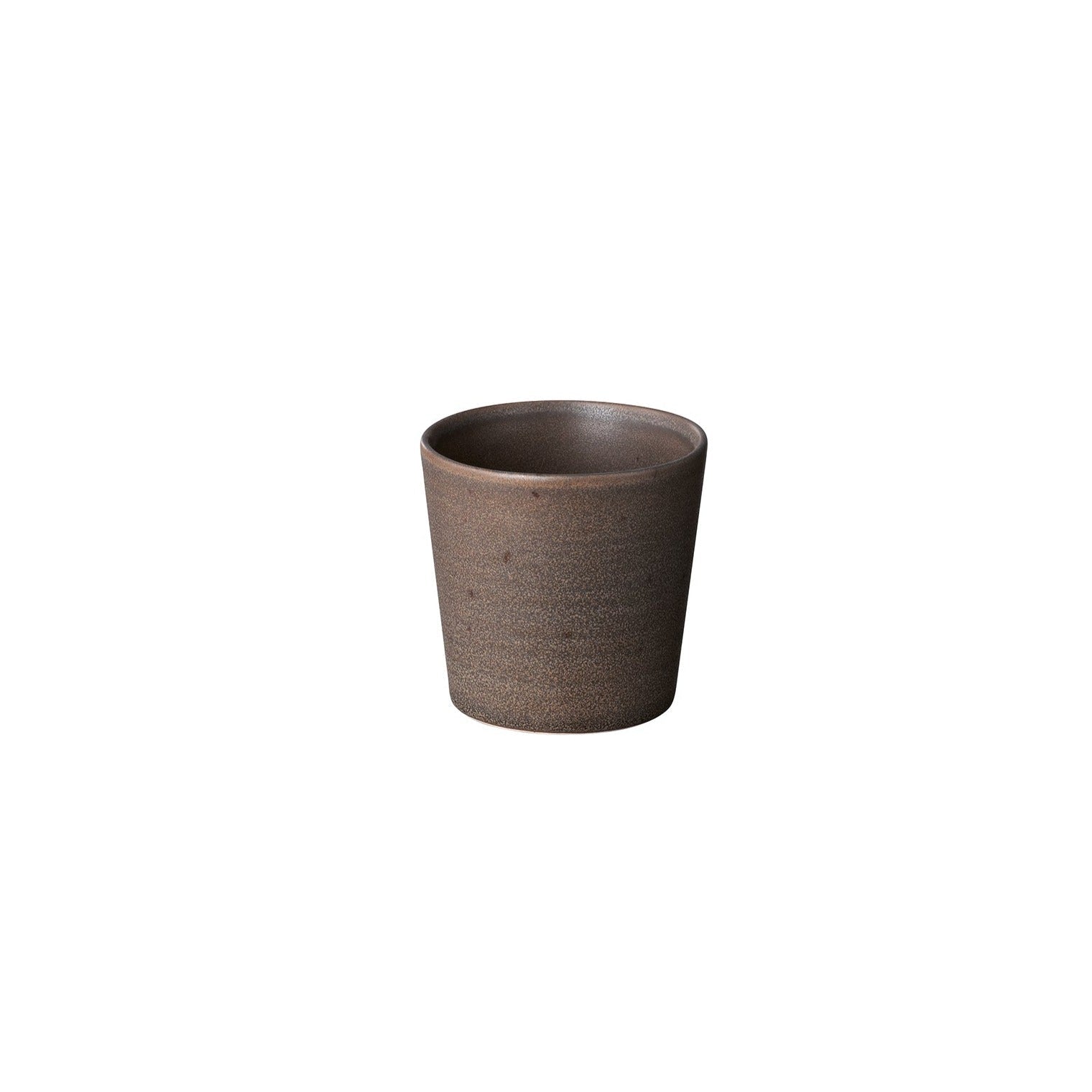 blomus Kumi Stoneware Mug Without Handle 6 oz, 180 ml Espresso Color