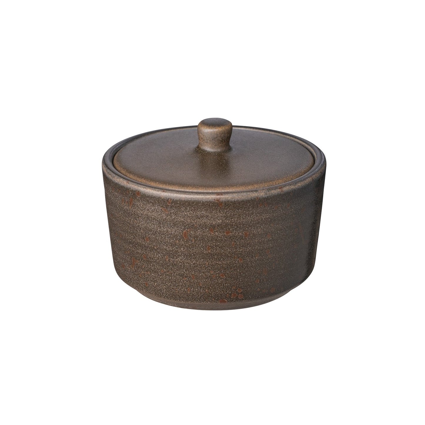 blomus Kumi Stoneware Sugar Bowl Espresso Color