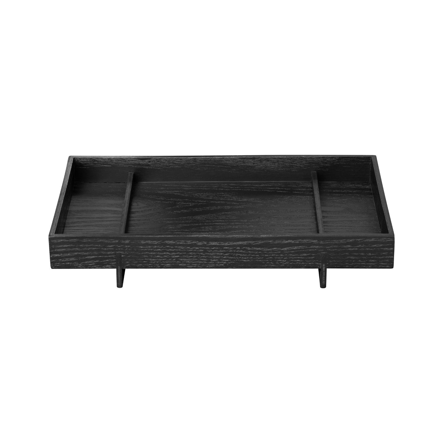 blomus Abento Hardwood Tray Black Large