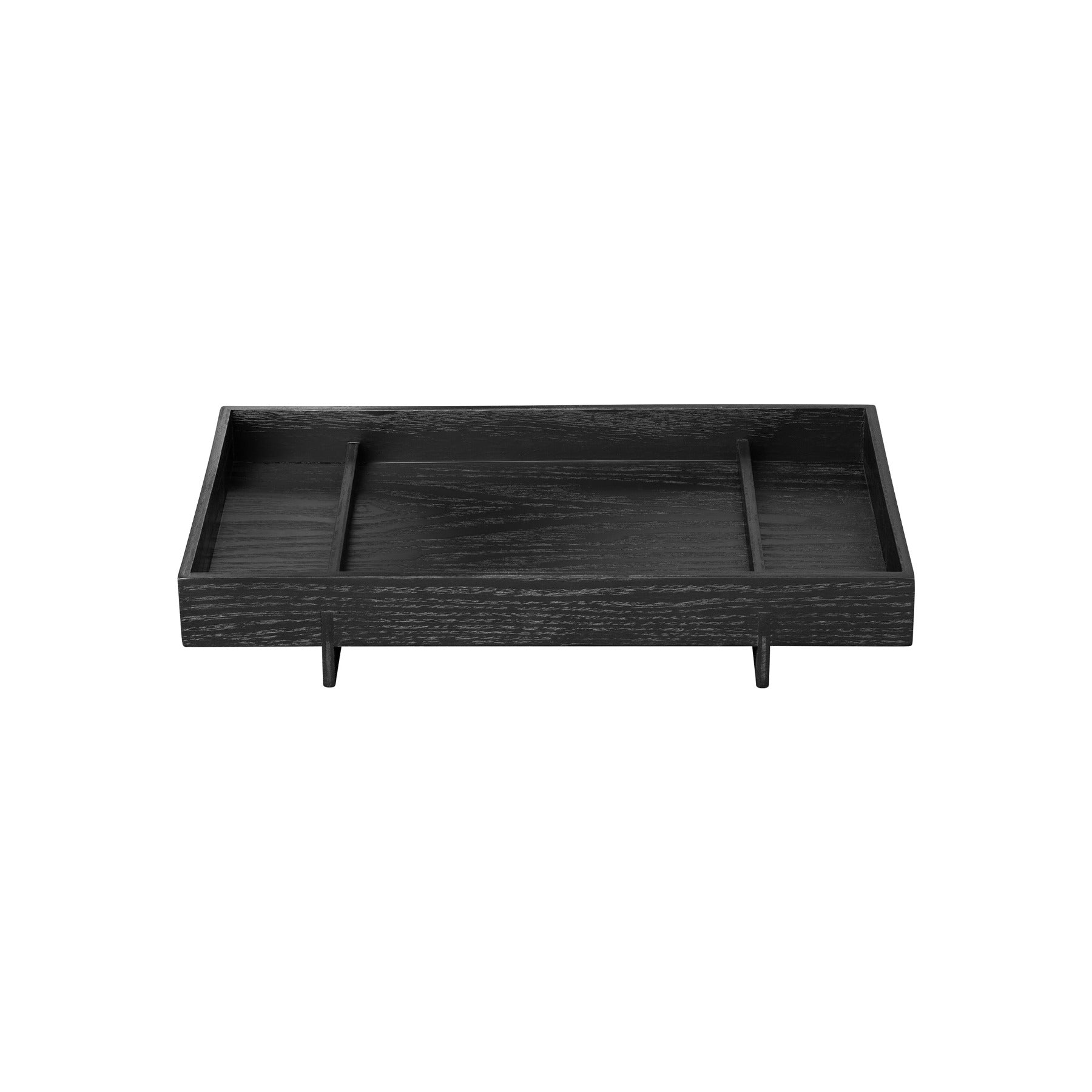 blomus Abento Hardwood Tray Black Large