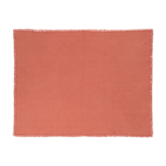 blomus Lineo Woven Cotton Placemats Placemat Cedar Wood