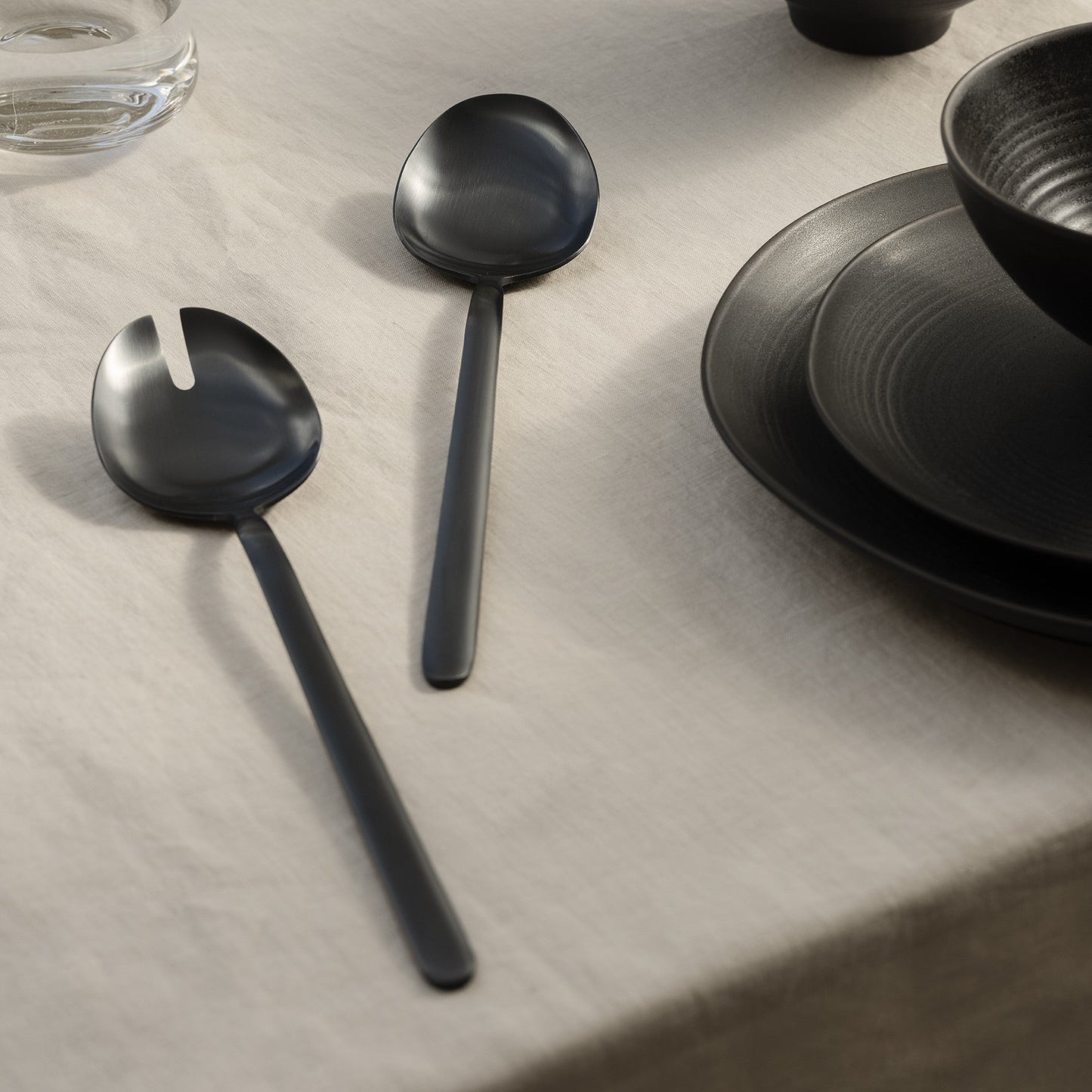 Stella Salad Servers Pvd Coated Stainless Steel Blomus 64473