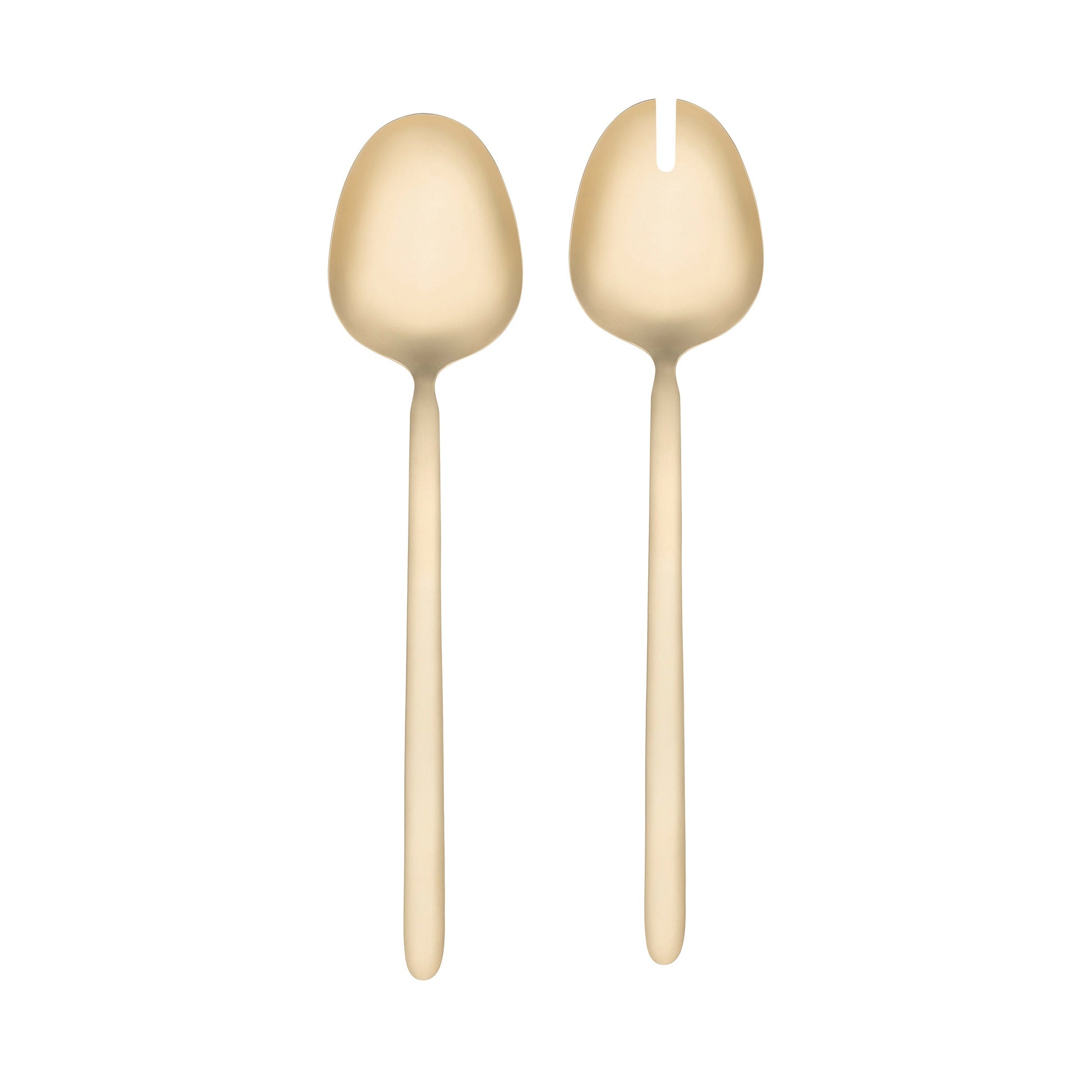 Stella Salad Servers Pvd Coated Stainless Steel Blomus 64476