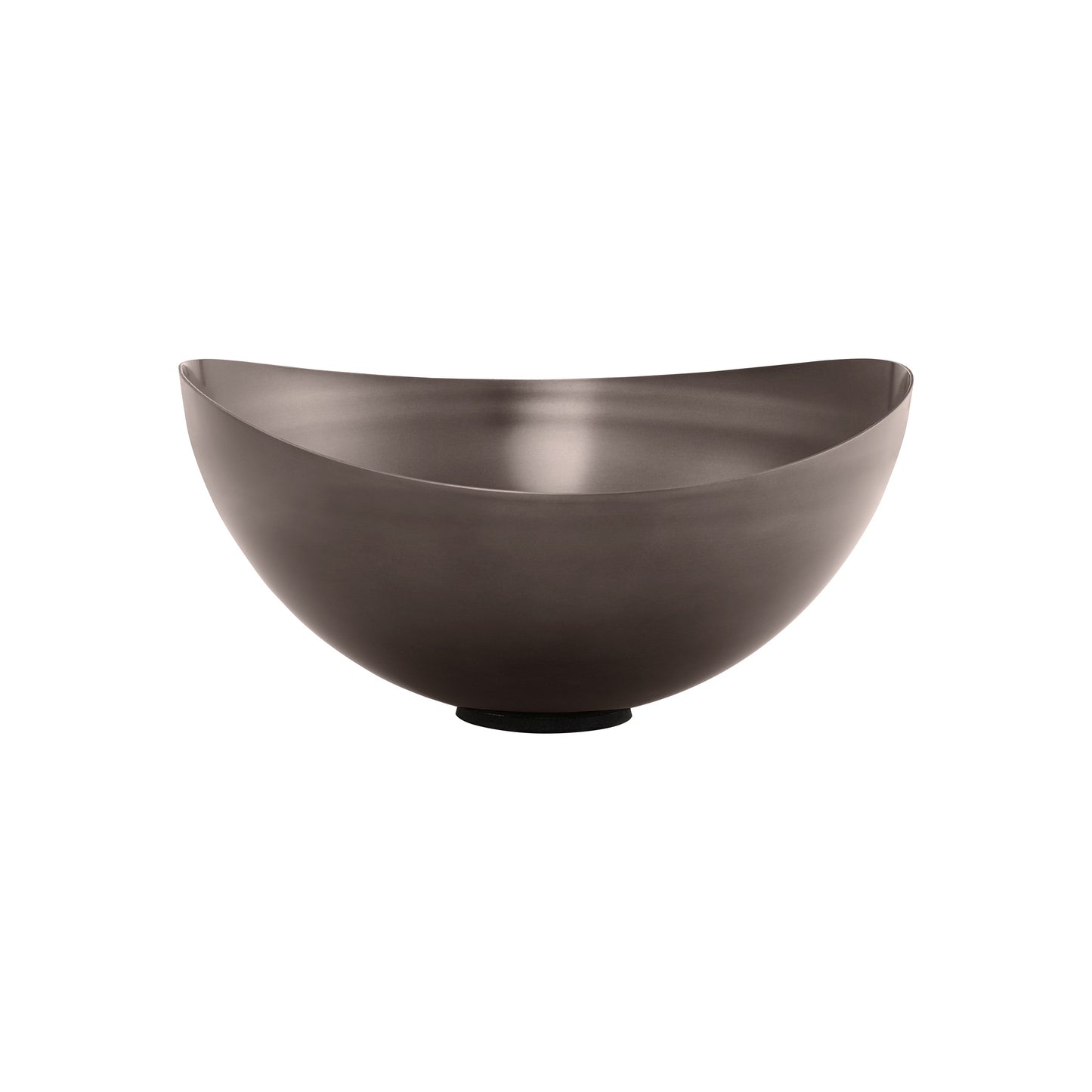 blomus Ondea Bowl Burnt Metal Finish Stainless Steel Medium 11.8", 30 cm)