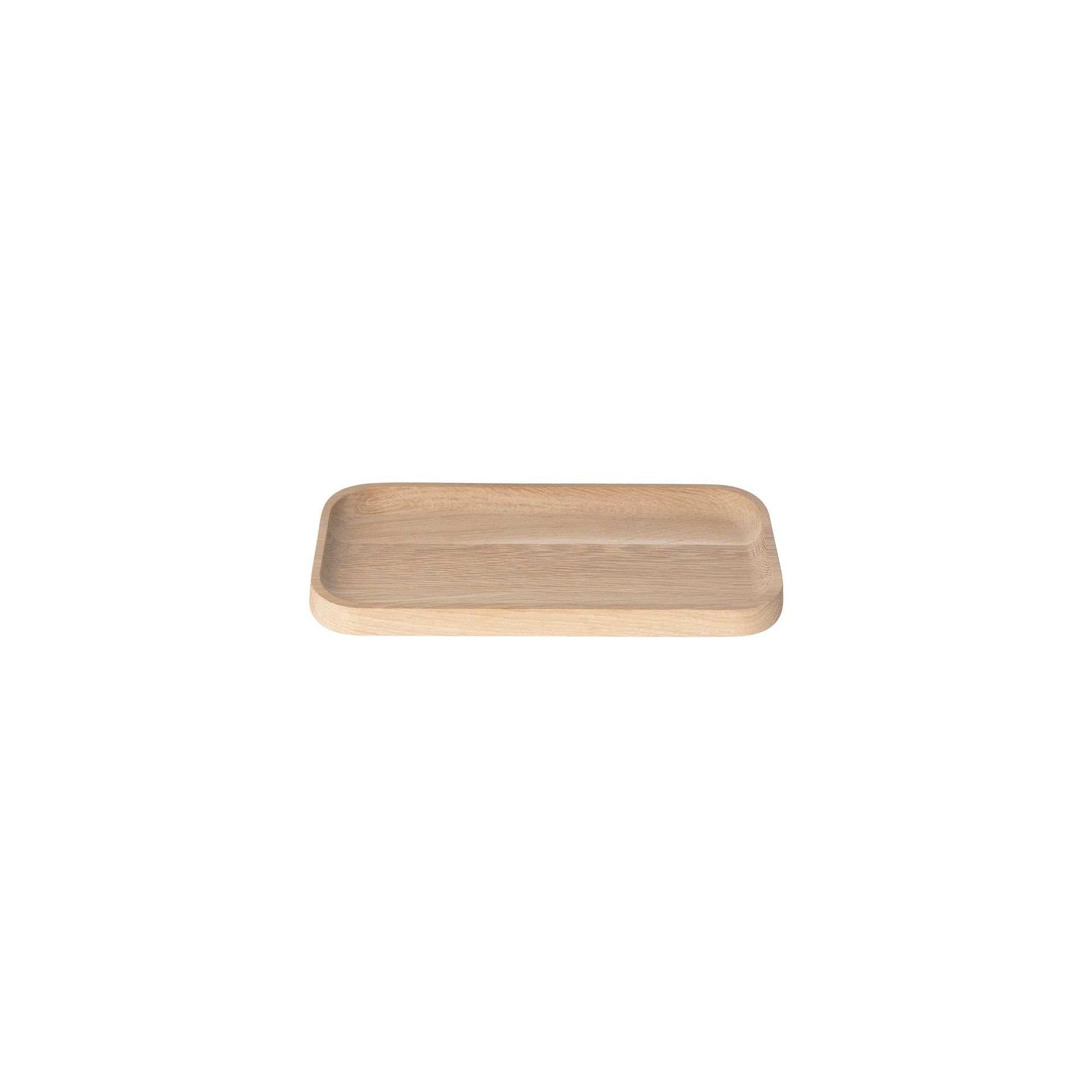 blomus Oku Oak Rectangular Tray Natural Small