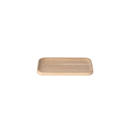 blomus Oku Oak Rectangular Tray Natural Small