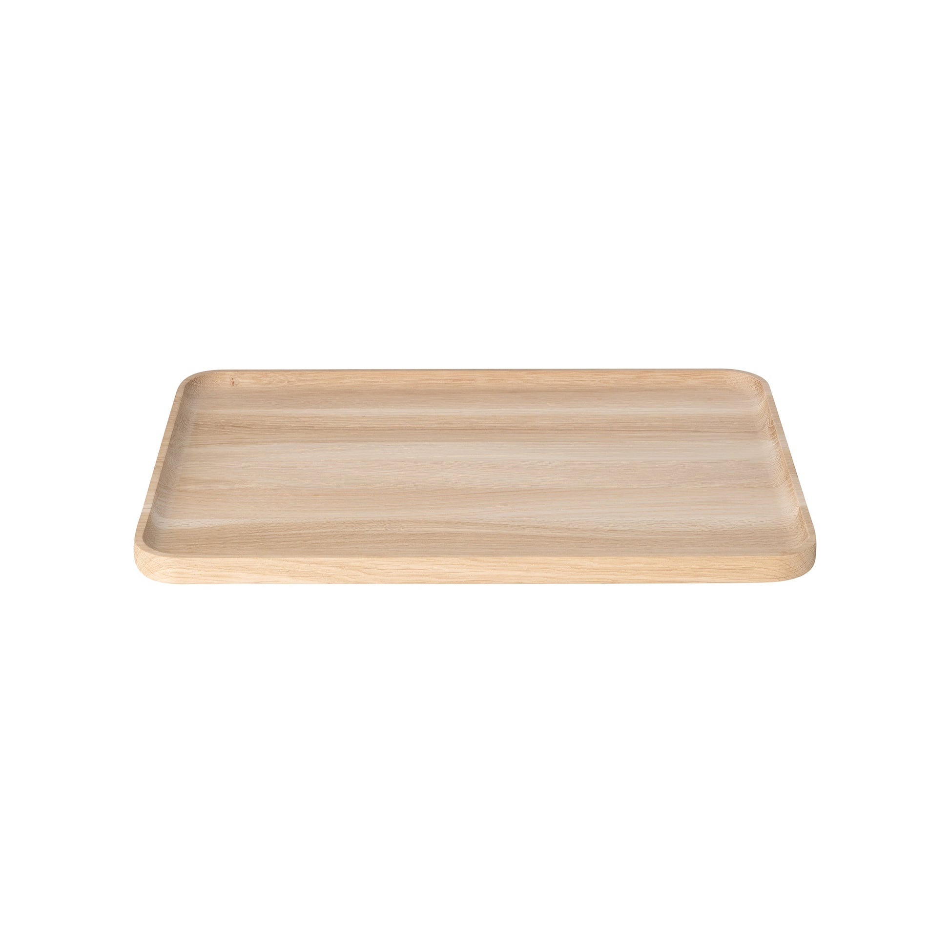 blomus Oku Oak Rectangular Tray Natural Large