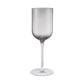 blomus Fuumi White Wine Glasses 10.5 oz Smoke Glass Set of 4