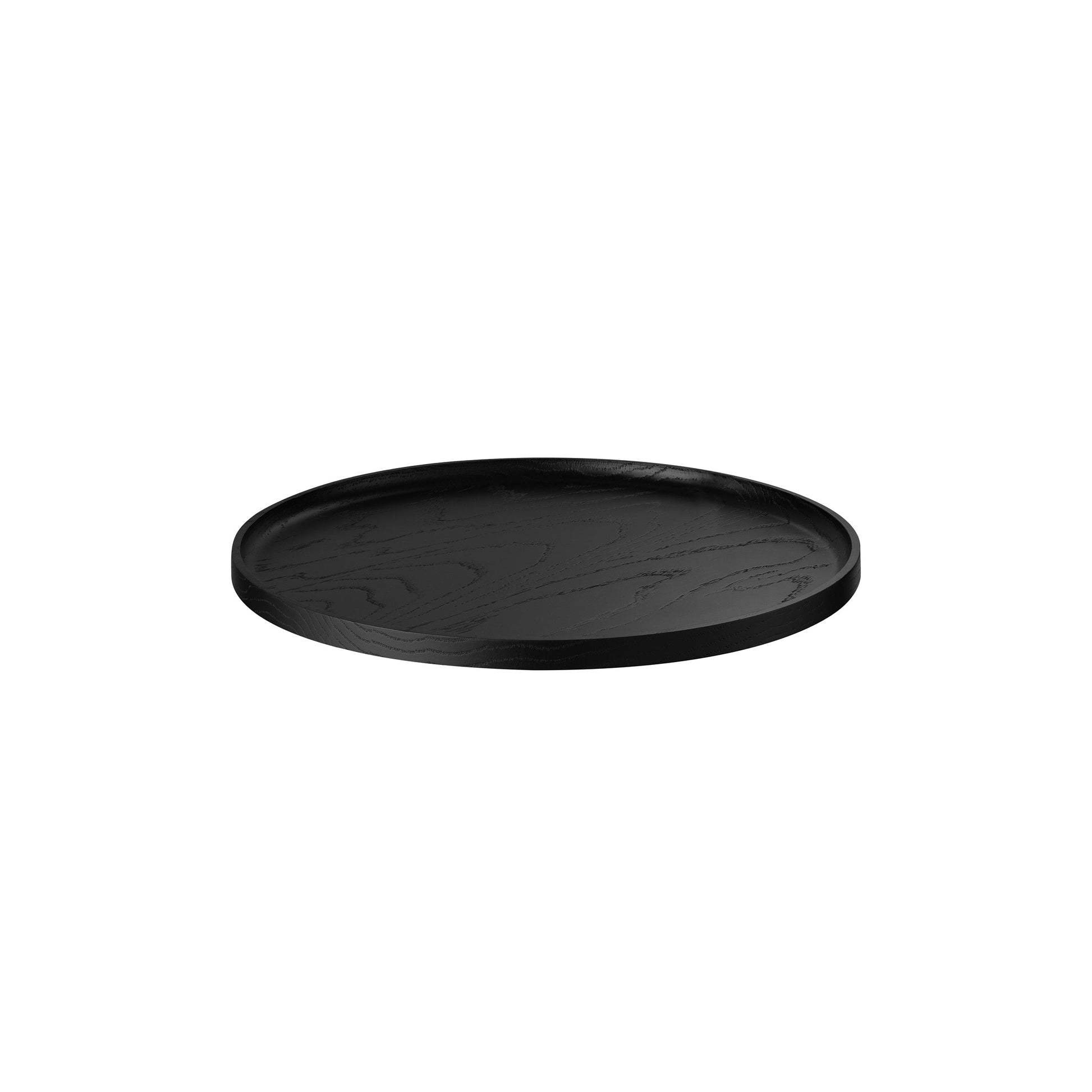 Oku Oak Round Tray Black Blomus 64549
