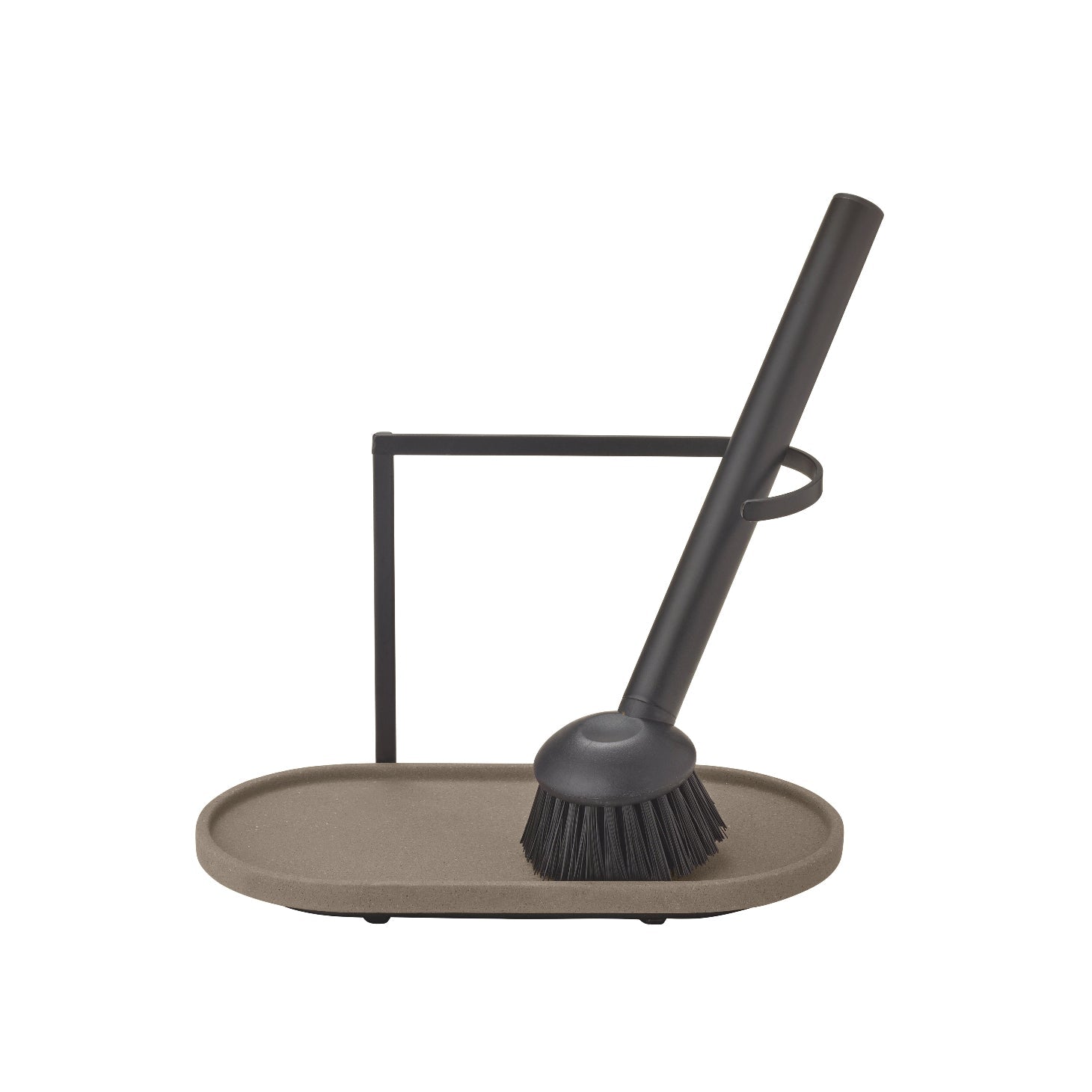 blomus Dhuva Dishwashing Set with Brush Mourning Dove