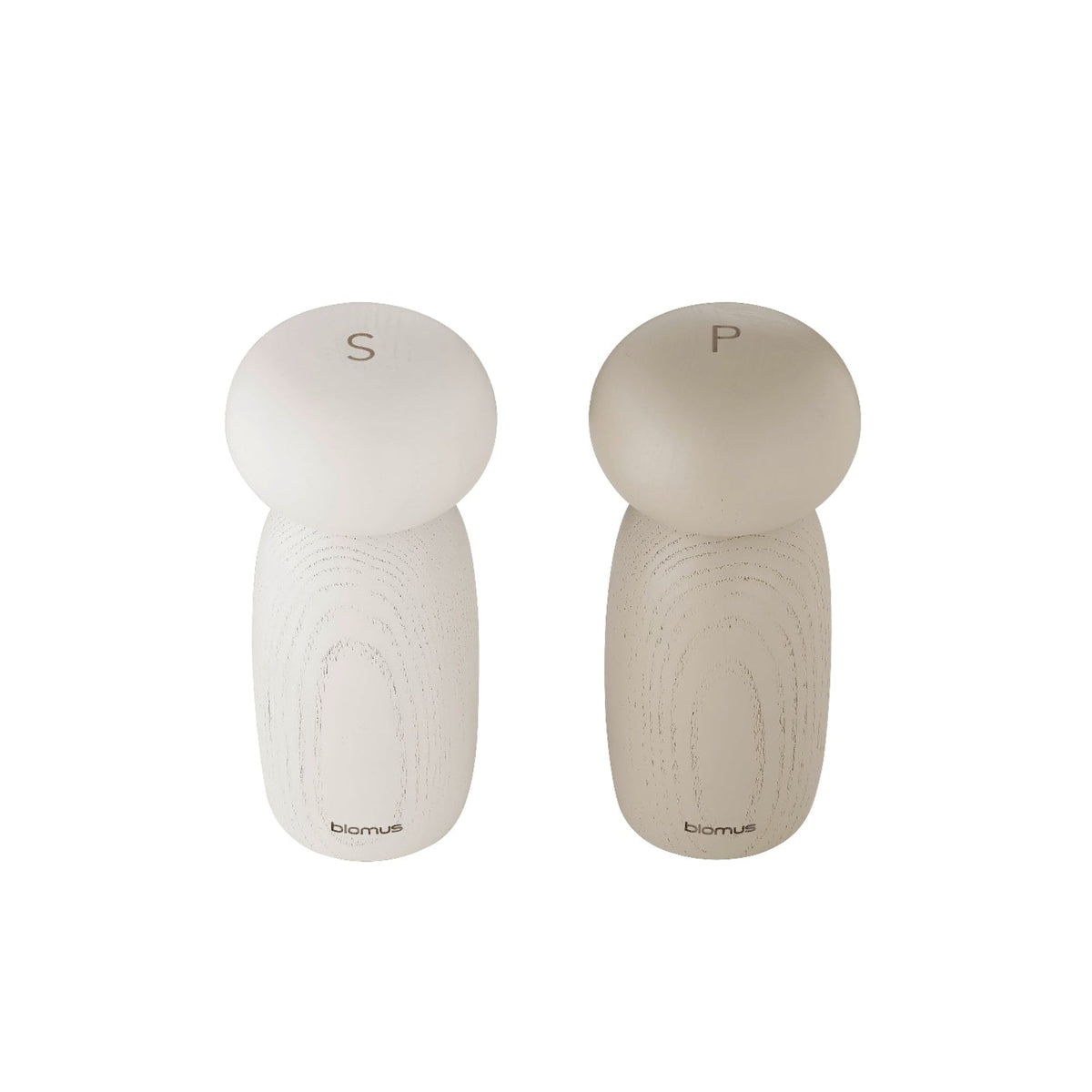 blomus MOLI Ash Wood Salt & Pepper Mill Set, Ceramic Grinders – MOLI salt and pepper mills in a styled setting (2)